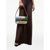 Staud Tommy Beaded Shoulder Bag In Multi