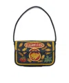 Staud Tommy Small Beaded Shoulder Bag In Multi