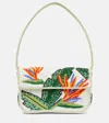 Staud Tommy Beaded Shoulder Bag In Multicoloured