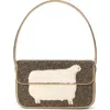 Staud Tommy Beaded Shoulder Bag In Pink