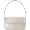 Staud Tommy Beaded Shoulder Bag In Silver Garden Party