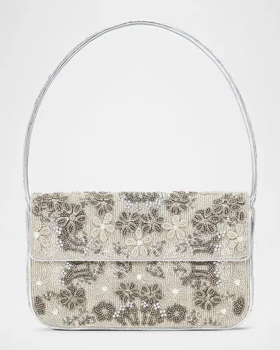 Staud Tommy Floral Shoulder Bag In Garden Party
