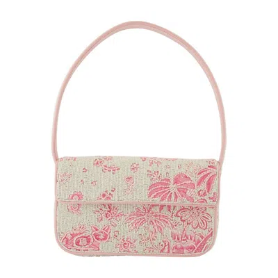 Staud Tommy Shoulder Bag In Pink