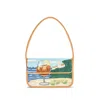 Staud Tommy Shoulder Bag In Multicolor