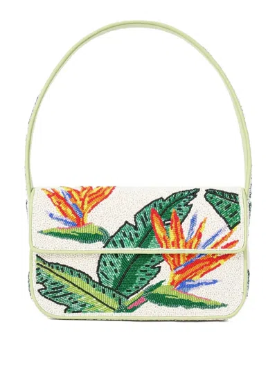 Staud Tommy Shoulder Bag In White