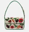 Staud Tommy Small Beaded Shoulder Bag