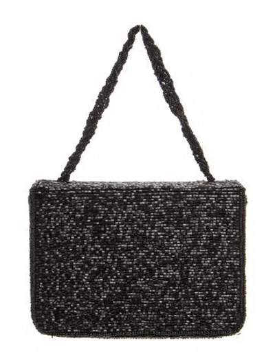 Pre-owned Staud Top Handle Bag In Black