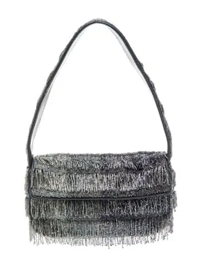 Pre-owned Staud Top Handle Bag In Blue