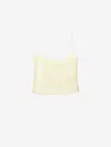 Staud Haze Sleeveless Tank In Ivory In Light Yellow
