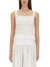 Staud Nic Top In White
