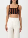 Staud Top  Woman Color Brown In Brown