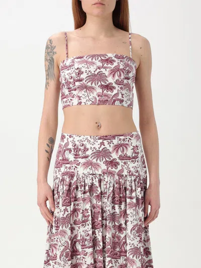 STAUD TOP STAUD WOMAN COLOR BURGUNDY,421304050