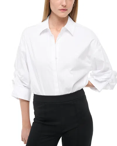 Staud Traverse Bodysuit In White