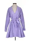 Staud Trenchcoat In Purple