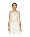 Staud Trimmed Top In Multi