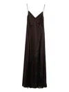 Staud Trinity Lace-insert Maxi Dress
