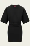 Staud Truman Mini Dress In Black