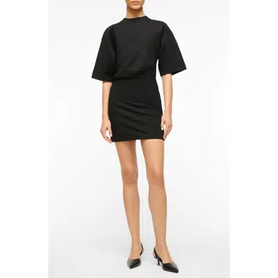 Staud Truman Minidress In Black