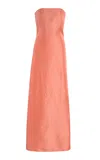 Staud Tullio Silk Gown In Pink