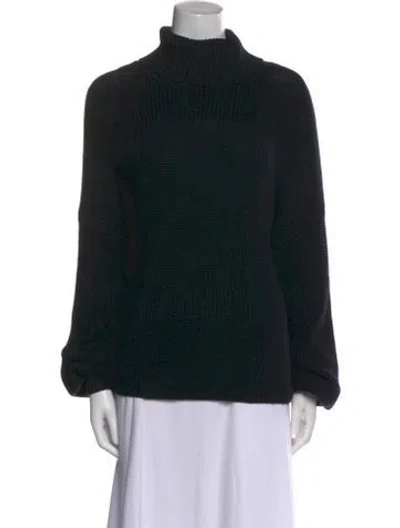 Pre-owned Staud Turtleneck Sweater In Black