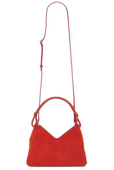 Staud Valerie Shoulder Bag In Chili