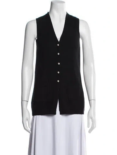 Pre-owned Staud Vest In Black