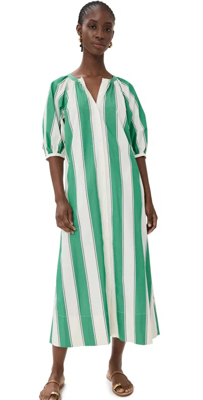 Staud Vincent Dress Bungalow Stripe | ModeSens
