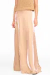 Staud Vincenzo Maxi Skirt In Rose Gold In Neutral