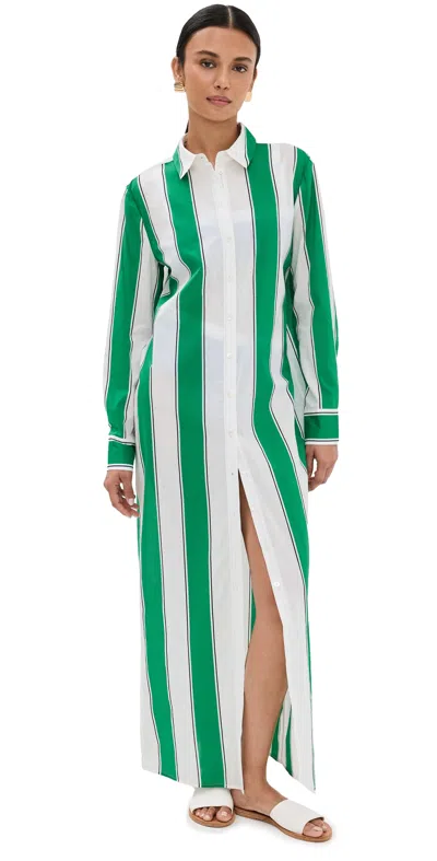 Staud Vita Dress Bungalow Stripe | ModeSens