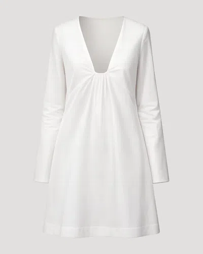 Staud Vivi Dress In White