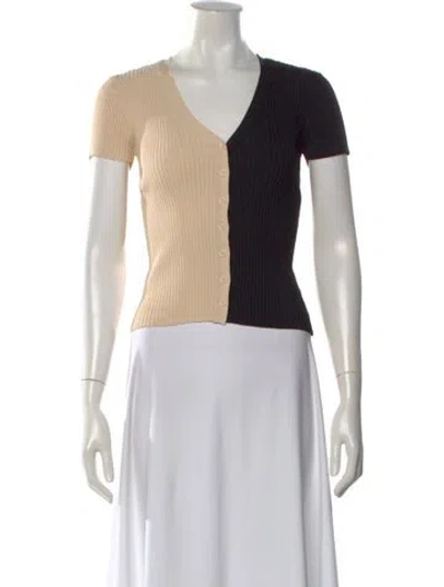 Pre-owned Staud V-neck Sweater