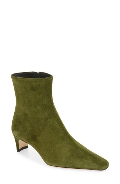 Staud Wally Ankle Boot In Green