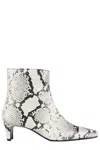 Staud Wally Ankle Boot In White