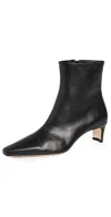 Staud Wally Ankle Boots Black