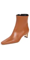 Staud Wally Ankle Boots Tan