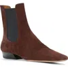 Staud Wally Chelsea Boot In Mahogany