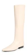 Staud Wally Flat Boot In Cream