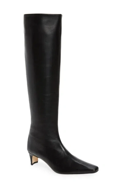 Staud Wally Knee High Boot In Animal Print