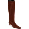 Staud Wally Knee High Boot In Brown