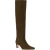 Staud Wally Knee High Boot In Brown