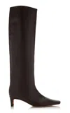 Staud Wally Leather Knee Boots