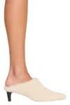Staud Off-white Wally Heels In White