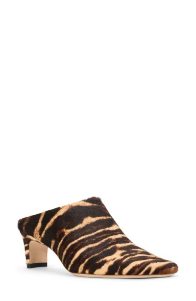 Staud Wally Mule In Lady Leopard