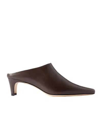 Staud Wally Mules In Brown