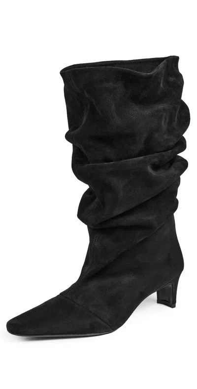 Staud Wally Slouch Boots Black