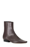 Staud Wally Snip Toe Bootie In Brown