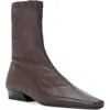 Staud Wally Sock Bootie In Brown