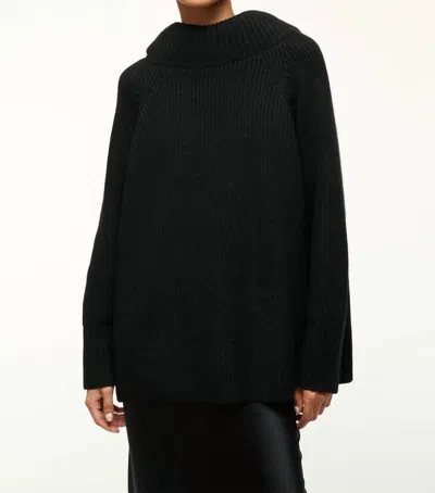 Staud Waverly Sweater In Black