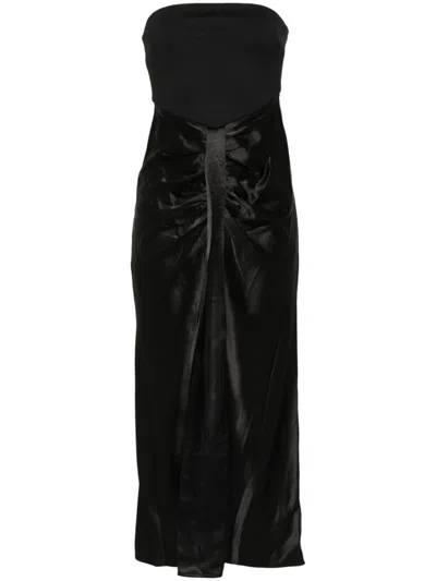 Staud Wayfaring Dress In Black