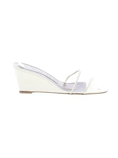 Pre-owned Staud Wedges In White